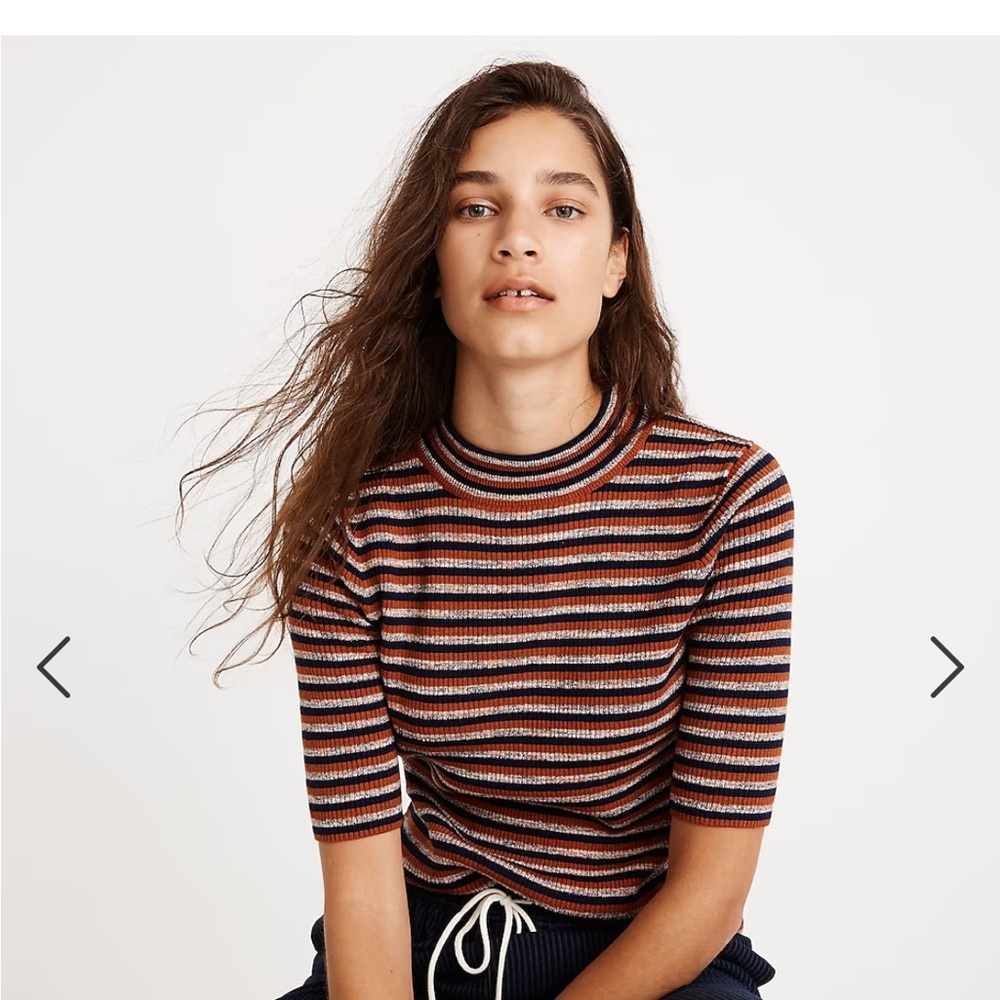 Madewell mock neck sweater dalston